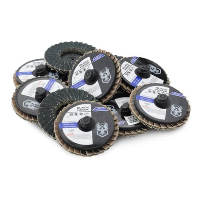 BHA 2" Zirconia Quick Change Mini Flap Discs, 60 Grit - 10 Pack