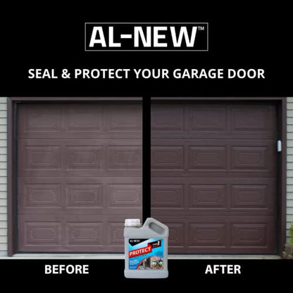 AL-NEW Step 2 Protect | Restoration Solution for Outdoor Patio Furniture, Garage Doors, Window Frames, Exterior Lights & Fencing (32 Ounce)