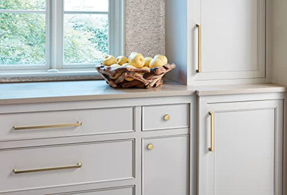 Amerock 8" Blackrock Champagne Bronze Drawer Pull - color: Champagne Bronze, size: 8 Inch (203 mm) Center-to-Center