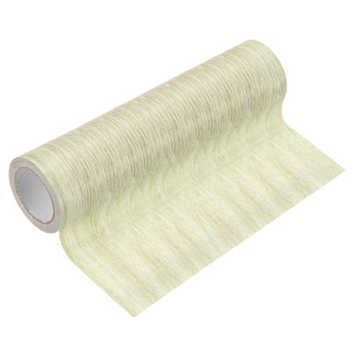 PATIKIL Wood Grain Tape 8" x 15 Ft, Self-Adhesive Wood Texture Repair Tape Realistic Wood Effect Contact Paper Patch for Furniture Cabinets Floor Walls, Grey Oak - color: Grey Oak, size: 8" x 15 Ft
