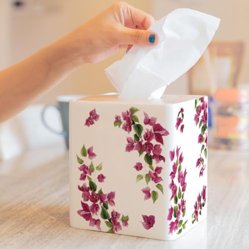 OLYCRAFT 3Pcs Plum Blossom Rub on Transfers for Furniture and Crafts 6x12 Inch Bougainvillea Furniture Decals Decor Pink Flower Transfer Stickers with 1pc Scraper for Glass Cups Cabinets Decor - style: Bougainvillea