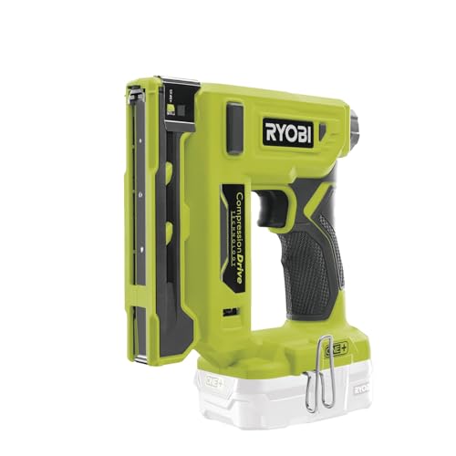 Redify Ryobi R18ST50-0 Stapler, 18 V, Hyper Green