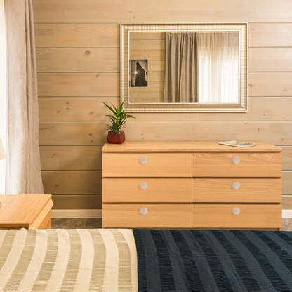 20 Pack 1-3/8" Unfinished Wood Cabinet Knobs with Screws - color: Unfinished - 20 Pack