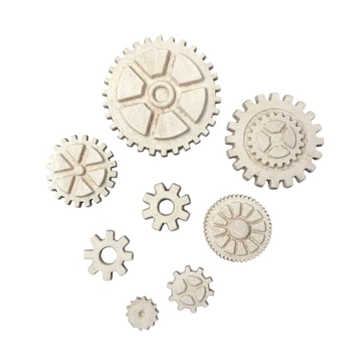 Woodubend WUB0056 Large Pack of Cogs 23x13cmWood Appliques - Heat Bendable & Flexible Onlays - DIY Craft, Furniture & Home Decor - Easy to Apply & Paint - Versatile + Reusable - size: WUB0056