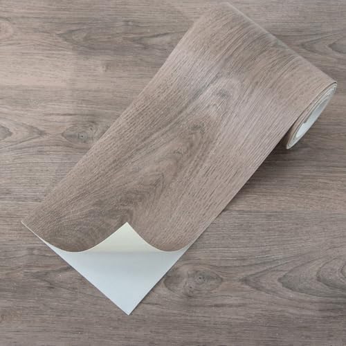 Art3d Wood Textured Peel and Stick Vinyl Floor Tiles, 40-Pack, Teak - color: Teak