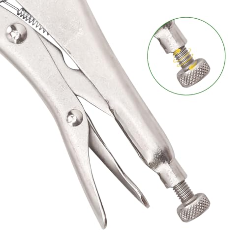 6 Pack 6 Inch Locking C Clamp, C-Clamp Pliers, Heavy Duty Vice Grips for Home Improvement, Welding & Workshop - size: 6 Pack 6 Inch
