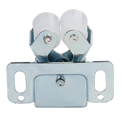 Rok Hardware 10 Pack of Zinc Double Roller Catch with Prong for Cabinet Doors, RV Cabinet Latch, Camper Cabinets, Kitchen Cabinets, Dressers ROKRLCZC