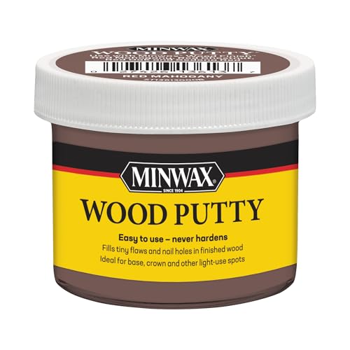Minwax Wood Putty, Red Mahogany, 3.75 oz. - color: Red Mahogany, size: 3. 75 oz.