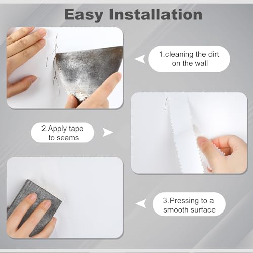 Self Adhesive Paintable Drywall Tape for Wall Cracks, 1.25'' X 50' - size: 1.25 Inch x 50 ft (Pack of 2)