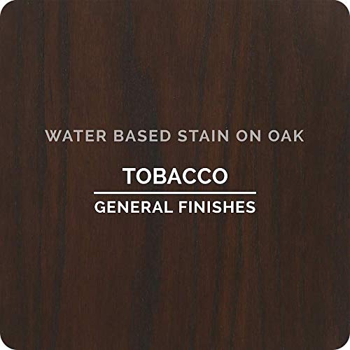 General Finishes Water Based Wood Stain, 1 Quart, Tobacco - color: Tobacco, size: 1 Quart