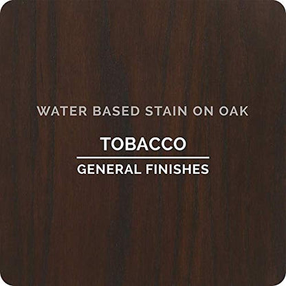 General Finishes Water Based Wood Stain, 1 Quart, Tobacco - color: Tobacco, size: 1 Quart