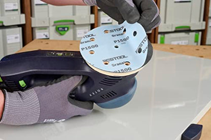 Festool Granat 5-Inch (125mm) Diameter Abrasive Sanding Discs, 50-Pack (P1500 Grit, 50, Count) - style: P1500 Grit