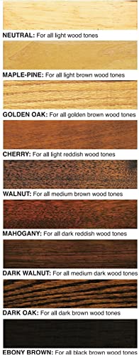 Homax 10120000 Steel Wool, 12 pad, Grade #0000, Rhodes American, Final Finish & Howard RF8 Products Restor-A-Finish, 8 oz, Walnut, 8 Fluid Ounces - color: Steel, size: 12 Pad, style: 0000- Super Fine Grade