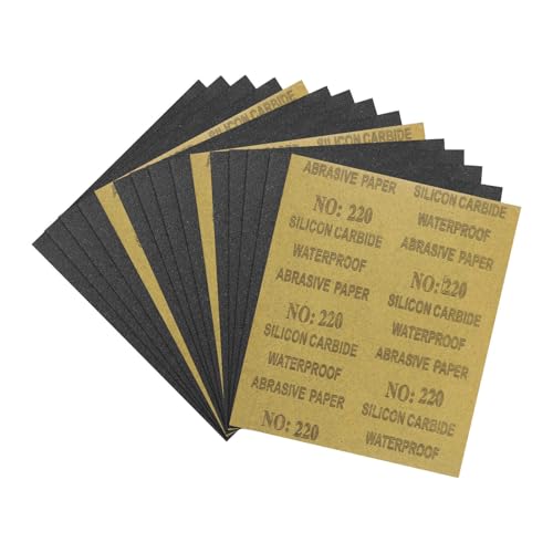 15Pcs Sand Papers 9x11In 60 Grit Sandpaper Sheets Silicon Carbide - size: 60 Grit