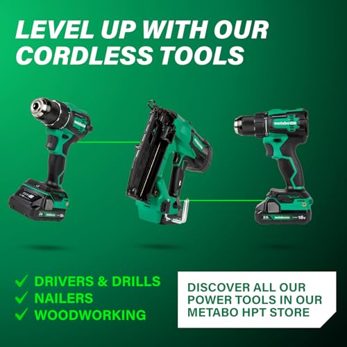 Metabo HPT 18V MultiVolt Cordless Brushless Driver Drill Kit, DS18DEX