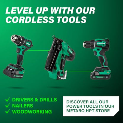 Metabo HPT 18V MultiVolt Cordless Brushless Driver Drill Kit, DS18DEX