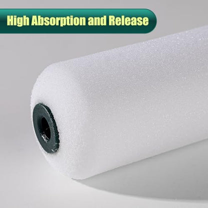 Paint Roller Covers, Foam Paint Rollers 4 Inch, 20 Pack - size: 4 inch,20 pack