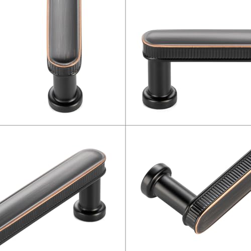 KOOFIZO 10 Pack 3 Inch Brushed Gold Kitchen Cabinet Handles Gold Cabinet Pulls Gold Cabinet Hardware P35 for Cabinets Drawer Dresser Cupboard Bedroom Bathroom - color: Brushed Gold, size: 3" CC