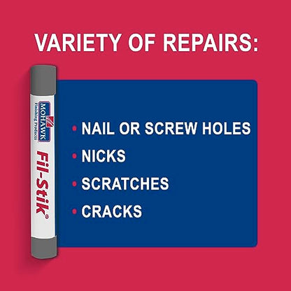 Mohawk Fil-Stik Wax Putty Stick for Wood Repair, Sharkfin M230-0005, 1 Count