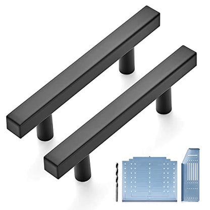 Ravinte 30 Pack Matte Black Cabinet Pulls, 3 in Kitchen Pulls for Cabinet - size: 3 in Hole Center