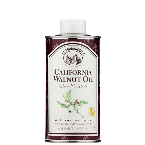 La Tourangelle Roasted Walnut Oil, for Cooking, Baking & Beauty, 16.9 fl oz - size: 16.9 Fl Oz