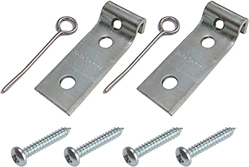 Taskar Sofa Savers Zig Zag Spring Repair Bracket Kit (Quantity: 4 Kits) - size: Quantity: 4 Kits