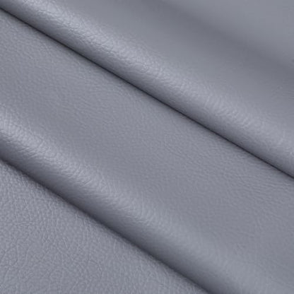 Faux Leather 0.7mm Upholstery Fabric by the Yard 8 Yard Gray - color: Gray, size: 8 Yard
