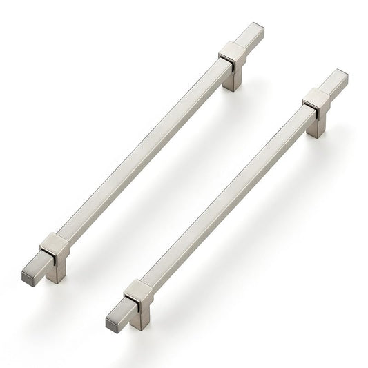 30 Pack Brushed Nickel Cabinet Handles, 7-1/2" Hole Center Drawer Pulls - color: Brushed Nickel, size: 7-1/2 Inch Hole Center