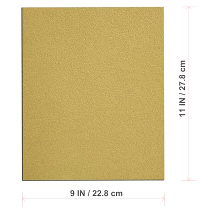 12 Pack Aluminum Oxide Sandpaper, 9x11 Inch 150 Grit Sand Paper Sheets for Wood Metal Wet Dry Sanding Block Sander - size: 150Grit-9x11Inch