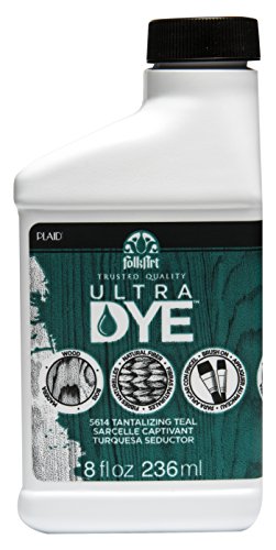 FolkArt Tantalizing Teal Ultra Dye in Assorted Colors (8 Ounce), - color: Tantalizing Teal