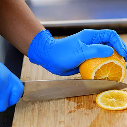 PEIPU Nitrile Disposable Gloves，Powder Free, Cleaning Service Gloves, Latex Free - size: Small (Pack of 100), style: 100 Pcs