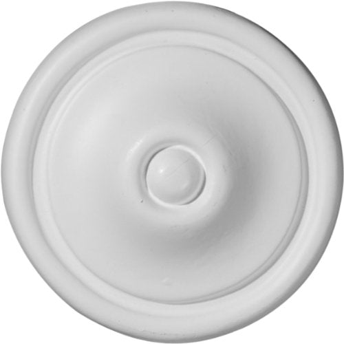 Ekena Millwork ROS04X04MA Maria Round Rosette, 4 3/4"OD x 1 1/4"P, Primed - size: 1 Count (Pack of 1)