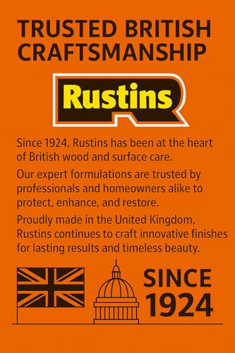 Rustins Quick Dry Polyurethane Varnish Gloss Clear 250ml | 8.5 Fl. Oz. - color: Gloss Clear, size: 250ml