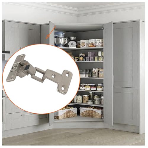 KAFENDA 2x270°Cabinet Hinge Corner Large Angle 270°Soft Close Cabinet Hinge - color: 270 degree hinge