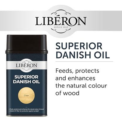 Liberon Superior Danish Oil with UV, 250 ml