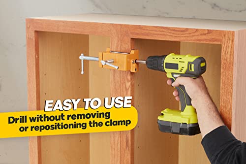 Cabinet Clamps 2 Pack, Face Frame Alignment Tool with Drill Guide