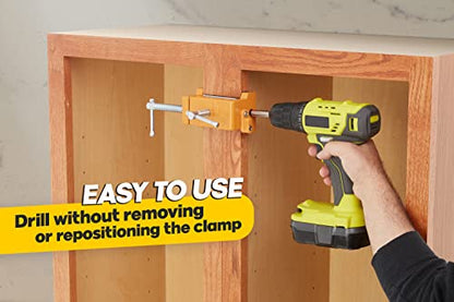 Cabinet Clamps 2 Pack, Face Frame Alignment Tool with Drill Guide