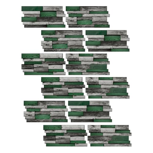 24pcs Peel and Stick Backsplash Tile Wall Stickers 9.68x4.72 inch - color: Hzw-xy-htp-106