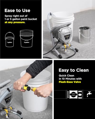 InoKraft MaXpray M1 Airless Paint Sprayer, 3000 PSI 0.31 GPM - size: M1 – Large Project-0.31 GPM