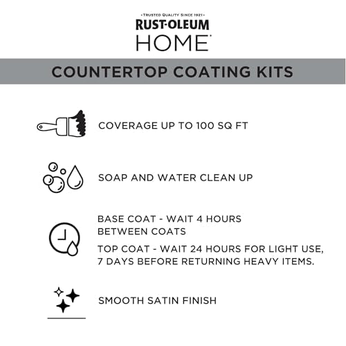 Rust-Oleum Home Satin White Countertop Coating Kit