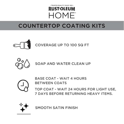 Rust-Oleum Home Satin White Countertop Coating Kit