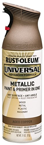 Rust-Oleum Universal Aged Copper Metallic Spray Paint 11 oz.
