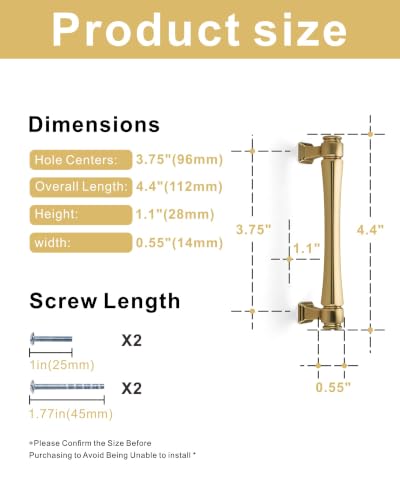 LIMUR 10 Pack 3.75 Inch (96mm) Hole Center Champagne Bronze Cabinet Pulls – Solid Zinc Alloy Kitchen Cabinet Handles, Drawer Pulls for Bathroom Vanity, Dresser & Wardrobe, M4 Screws Included - color: Champagne Bronze, size: 3.75"/96 MM Hole Center