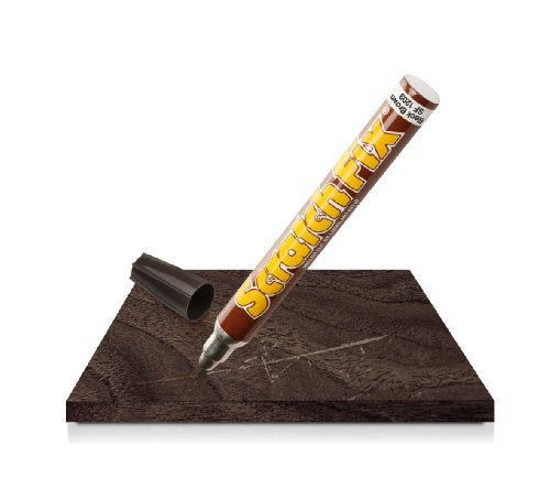 Miller SF1203 Wood Stain Scratch Fix Pen / Wood Repair Marker - Black Brown Wood - color: Black Brown Wood