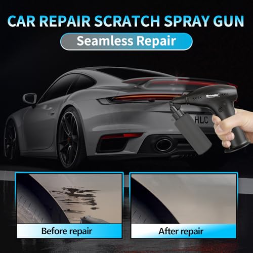 Lionbow pistola Paint Sprayer Gun electrica Handheld Electric Paint Spray Gun High-Power Equipment Portable Cordless Spray Gun for Painting Cars,Furniture, Fence, Garden Chairs etc and DIY(4 Gear)