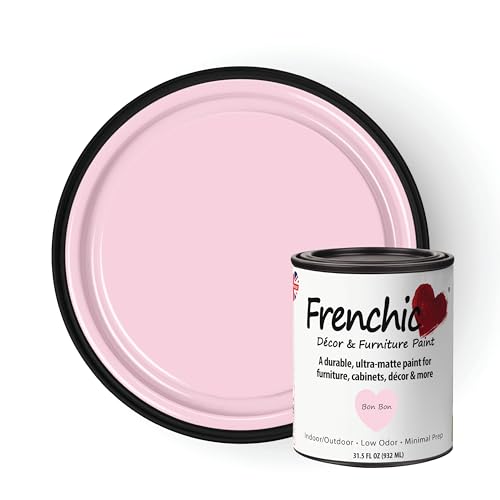 Frenchic Ultra Matte No-Prep Chalk Furniture Paint, Bon Bon - color: Bon Bon