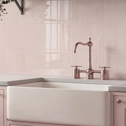 Alwayspon 10 Sheets 12inch/30cm 3D Vinyl Backsplash Tiles, Self-Adhesive Peel and Stick Wall Tile Stickers Stick on Subway Tiles for Kitchen Bathroom Wall, Pink Texture - color: Pink Texture