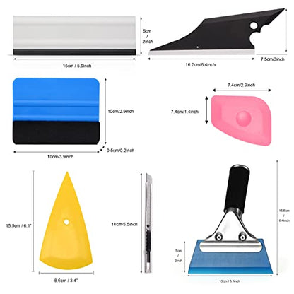 EHDIS Vinyl Wrap Tool Window Tint Kit Tinting Tools Vinyl Installation Kit