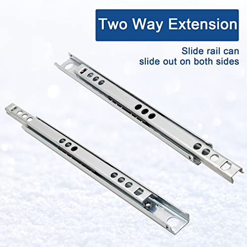 9.7 Inch Drawer Slides, 0.7" Wide, Pack of 2 - color: Style 1, size: 9.7" - 2PCS