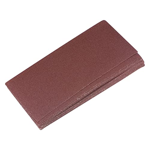 uxcell 10 Pcs 80 Grit Sandpapers 9" x 3.7" Aluminum Oxide Sanding Sheets Hand Sander Papers for Wood Furniture Finishing - style: 80 Grit
